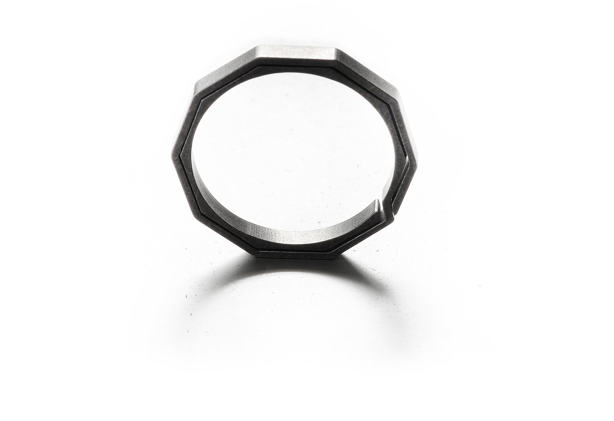 HandGrey KNOX - Lateral Split Titanium Key Ring